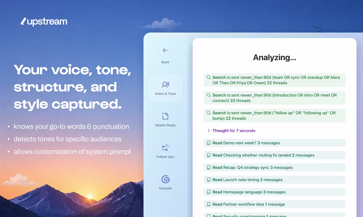 Upstream screenshot 2 of 3